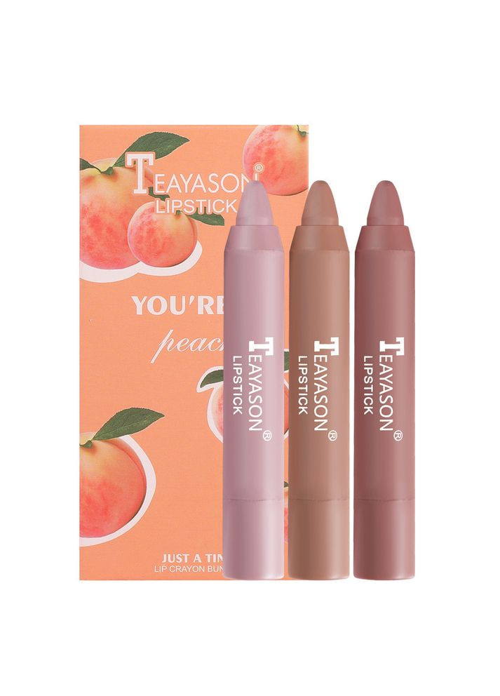 Набір помад Lipstick You're A Peach 3 шт Teayason (315424329)
