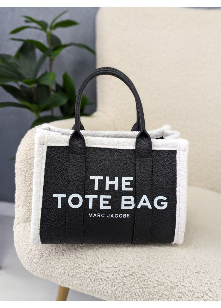 Сумка с мехом черный No Brand (372511546)