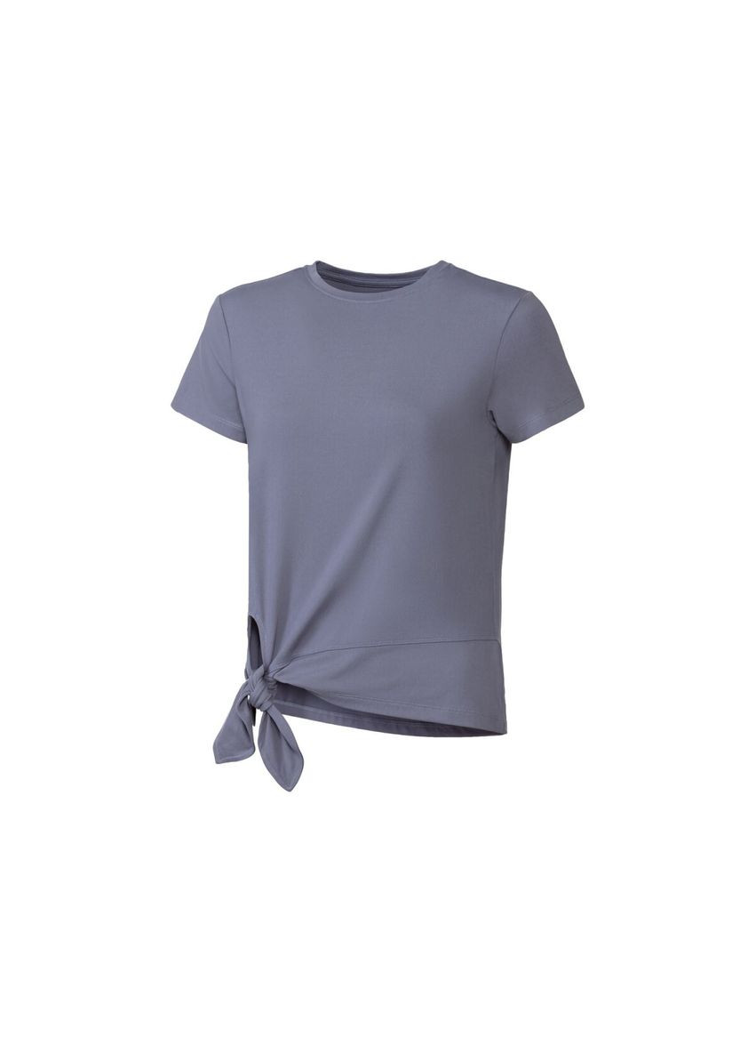 Синяя демисезон спортивная футболка с быстросохнущей ткани для женщины 371806 Crivit