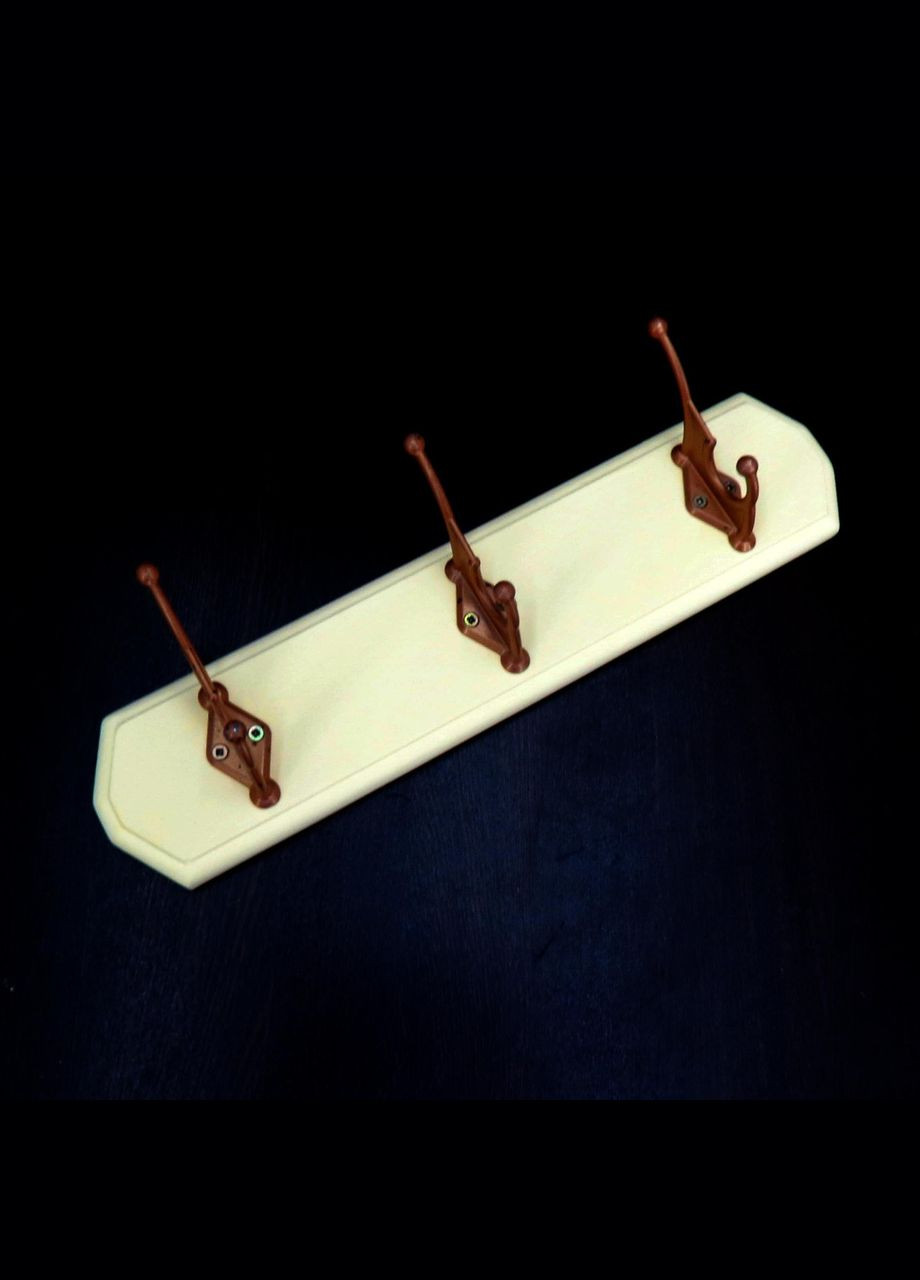 Вішалка для одягу з дерева Гатіно 3 лимонад (ВДО-301551) No Brand (327845832)