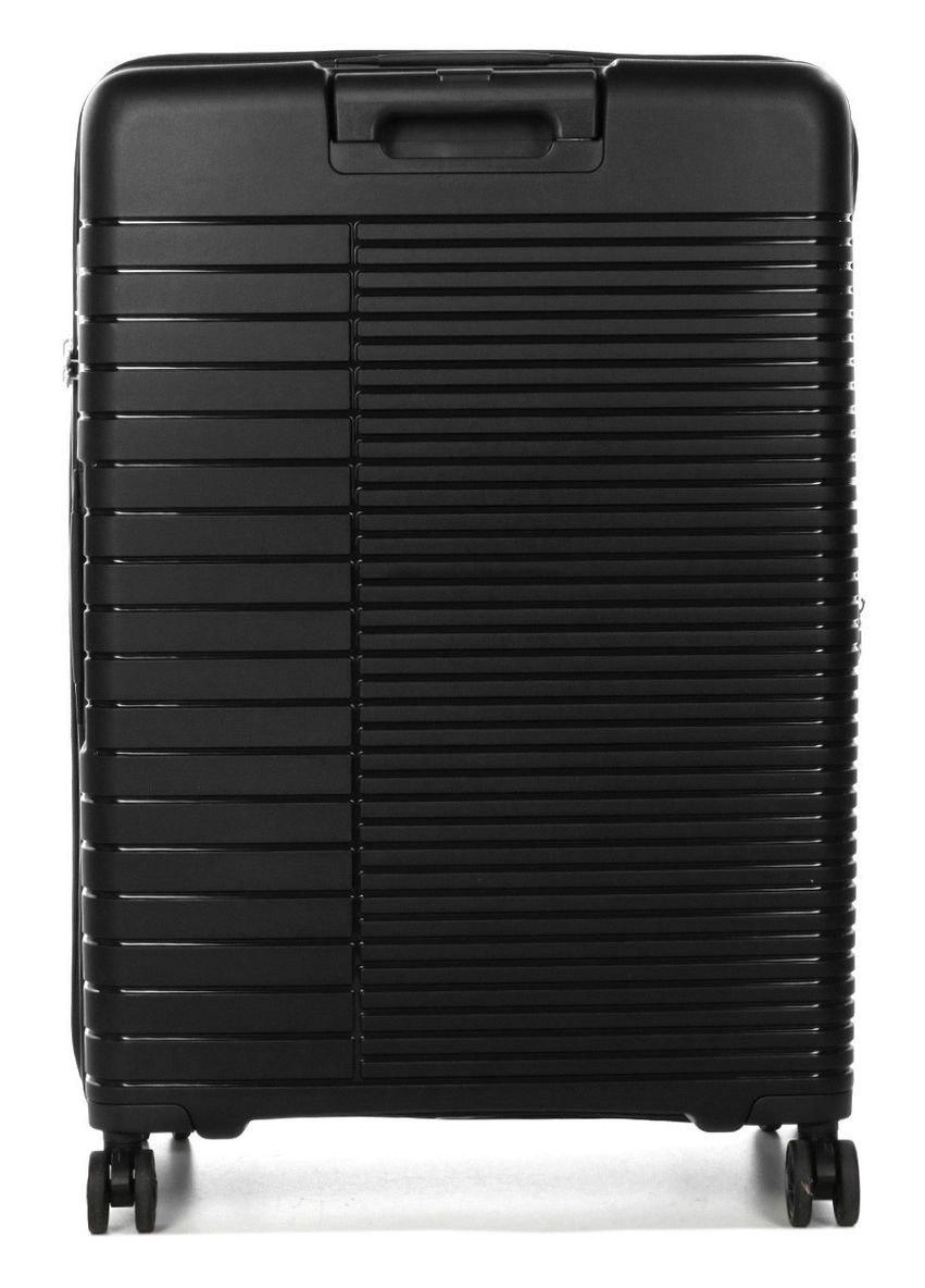 Чемодан большой L полипропилен чёрный 74x51x30+5/110л/4.6кг/ 642 AIRTEX (324801806)