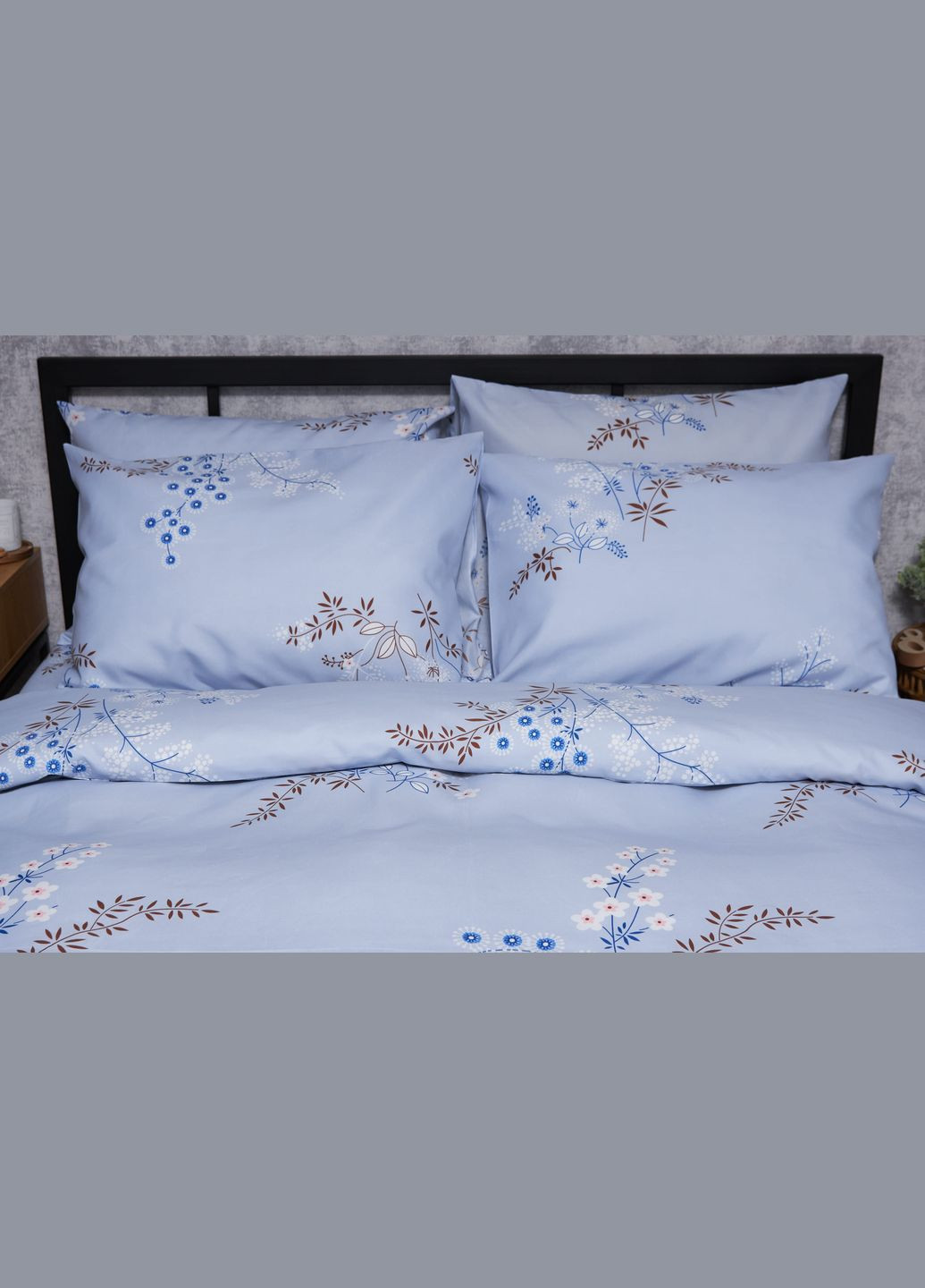 Комплект постельного белья Микросатин Premium «» семейный 143х210х2 наволочки 2х40х60 (MS-820005205) Moon&Star lavender bliss (293148041)