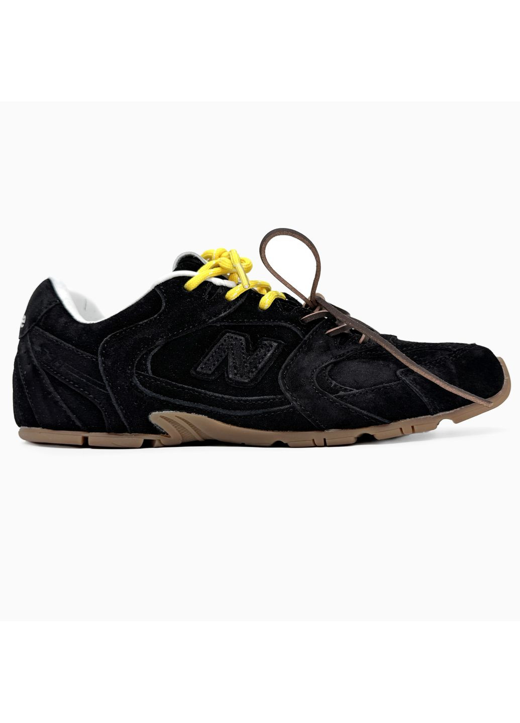 Чорні Осінні кросівки чоловічі new balance x miu miu 530 black нью беланс міу міу 530 No Brand