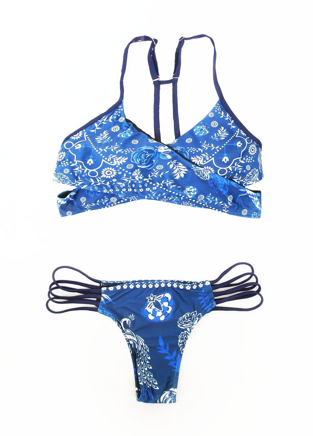 Синий летний купальник Mtp