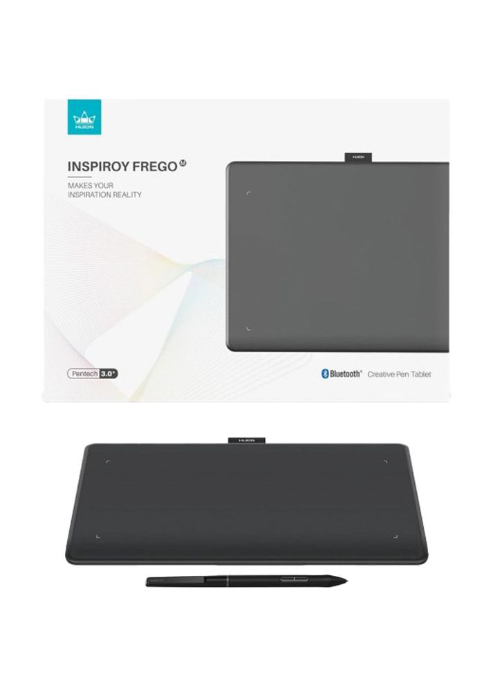Графічний планшет Inspiroy Frego M Black (L610) Huion (328569811)