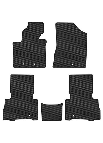 Килимок в салон (KI32964CG5KH5RBB) Evatech Kia Sorento (XM) 7 seats Restyling 2012-2014 2 п (366731791)