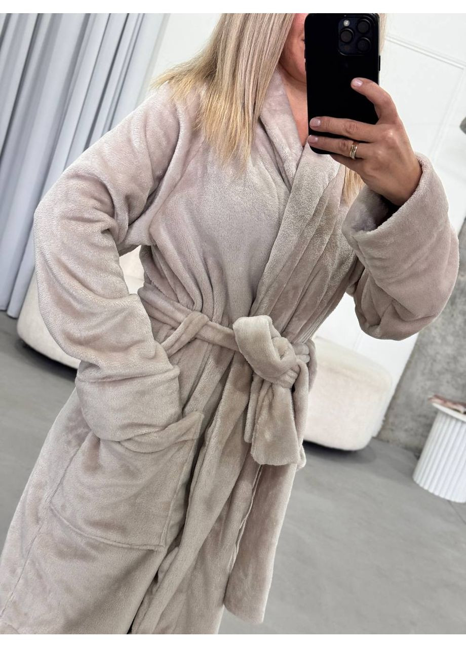 Плюшевий махровий халат — ЗАМІРИ В ОПИСІ GD/GL Модний простір (370147257)