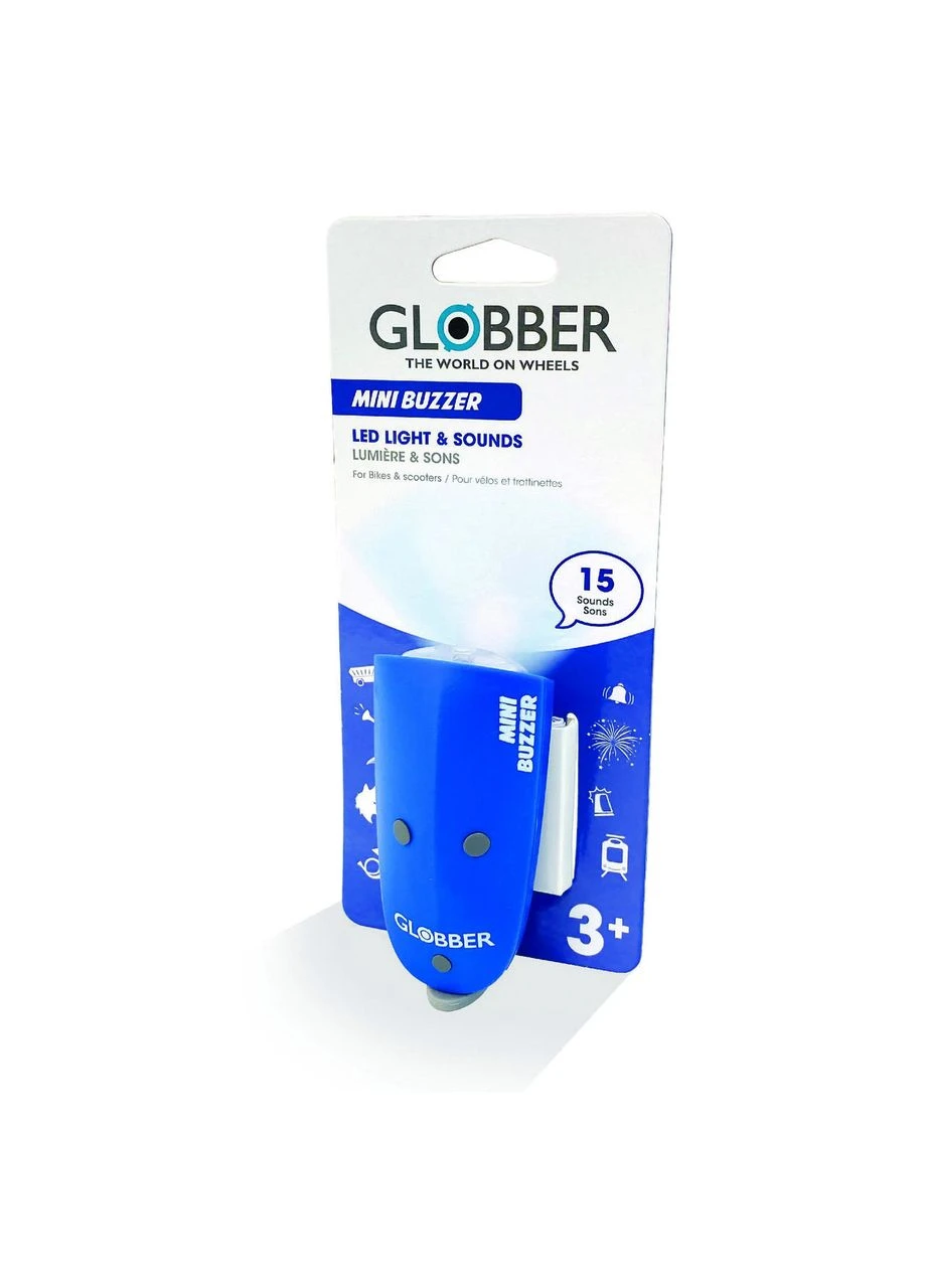 Сигнал звуковий-світловий Mini Buzzer синій Globber (315402935)
