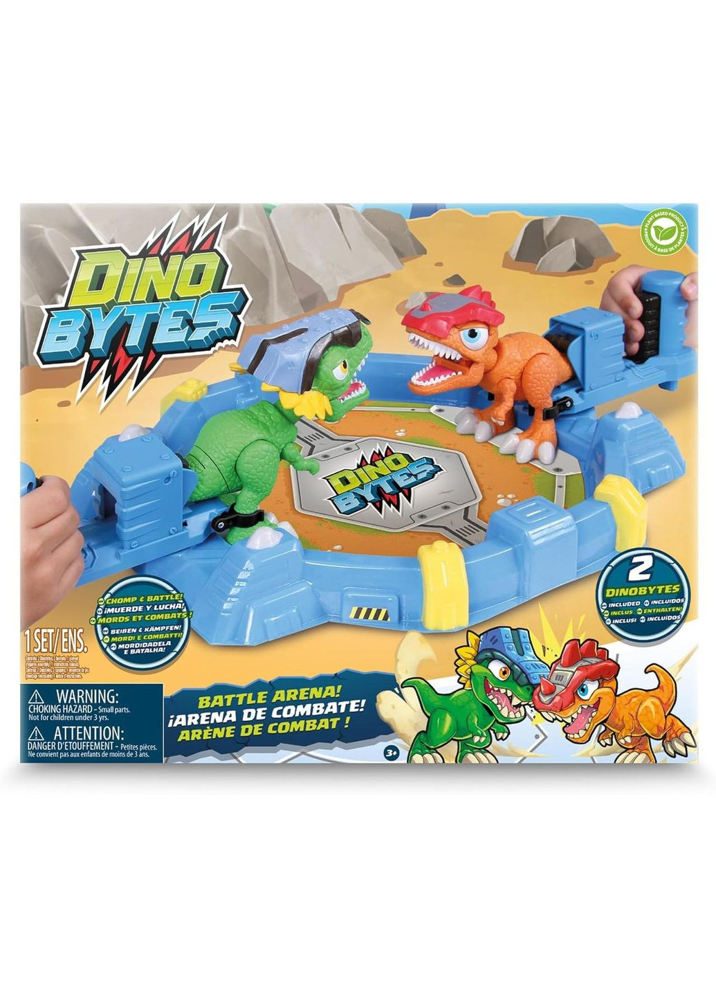 Арена битв с двумя динозаврами Dinobytes Battle Arena, батл арена Динобайты IMC Toys (338425963)