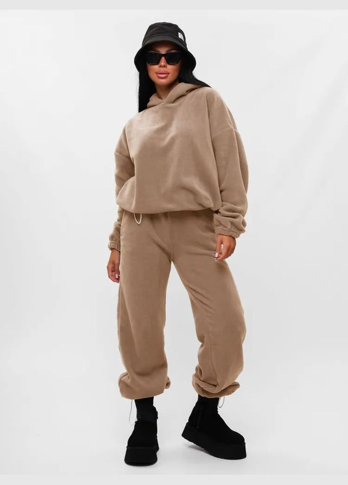 Жіночий спортивний костюм теплий з полар флісу No Brand (307152058)