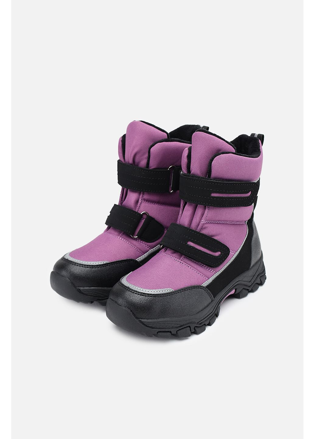 Зимние термосапоги для девочки цвет сиреневый cb-00285240 Kimboo