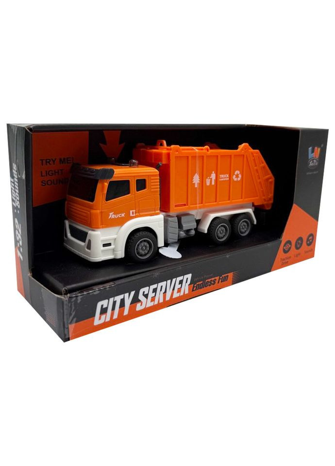 Детская игрушечная машинка "Муровоз" D-007AB(Orange) свет и звук Bambi (365814279)