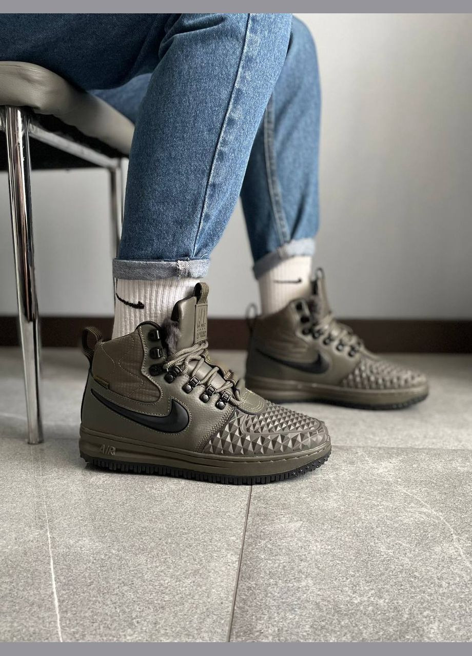 Зеленые зимние кроссовки Vakko