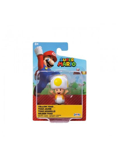 Игровая фигурка с артикуляцией Желтый Тоад 6 cm Super Mario (290110891)