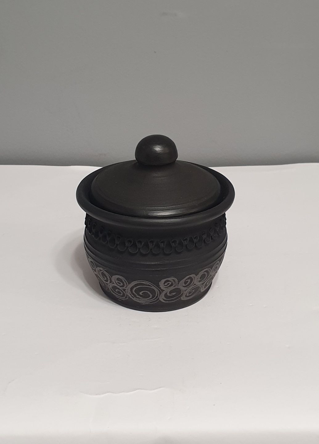 Цукорниця з чорної глини No Brand (323036835)