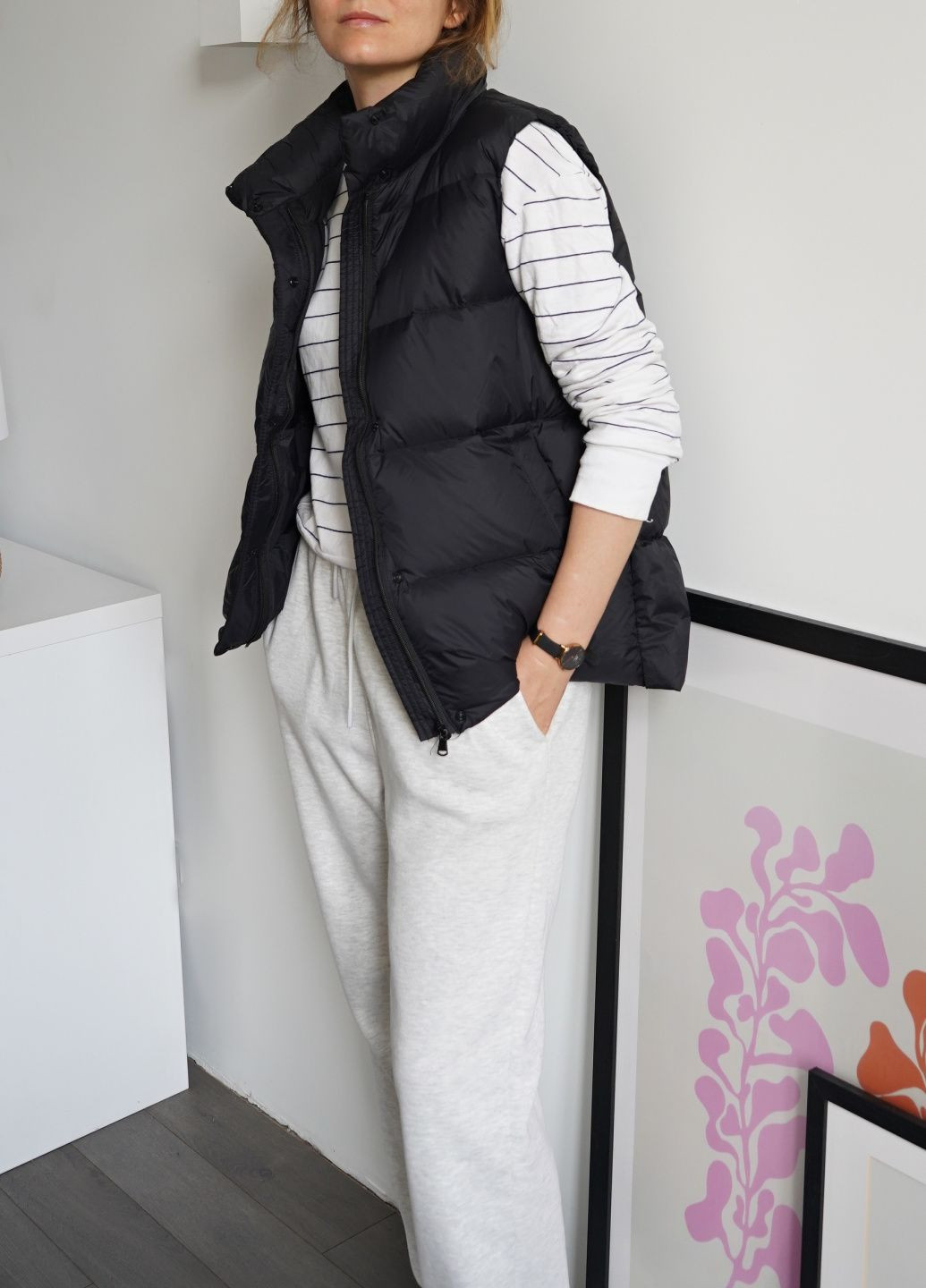 Жіночий базовий пуховий жилет One (360974170)