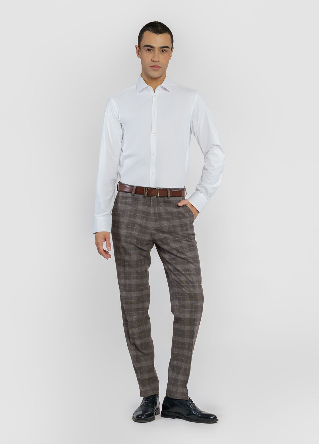 Бежевые кэжуал летние брюки Arber