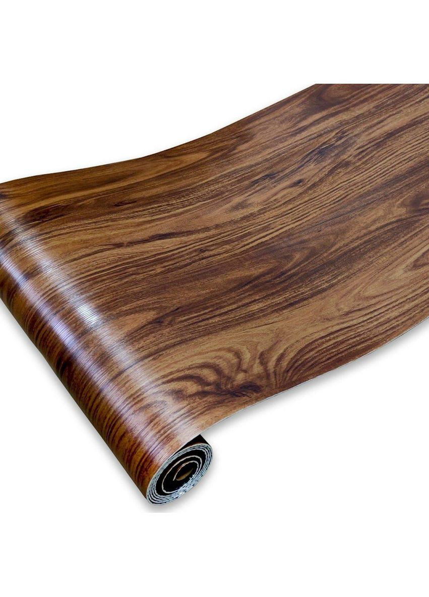 Самоклеюча вінілова плитка в рулоні каштан 3000х600х2мм Мат SW-00001178 Sticker Wall (300241725)