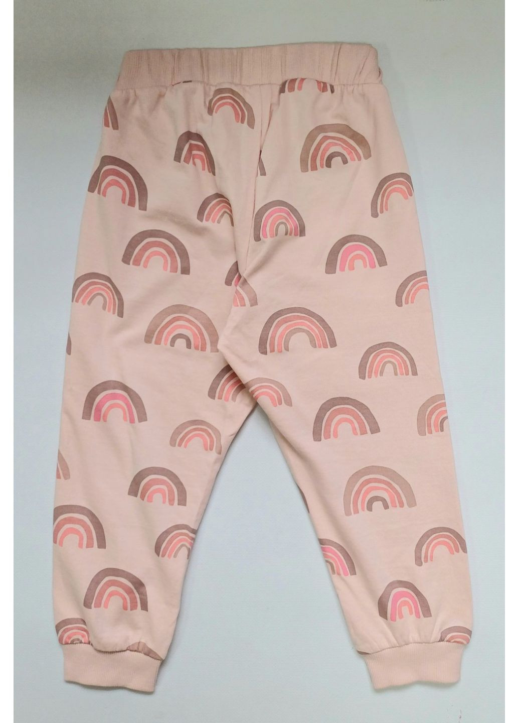 Светло-розовые демисезонные брюки H&M