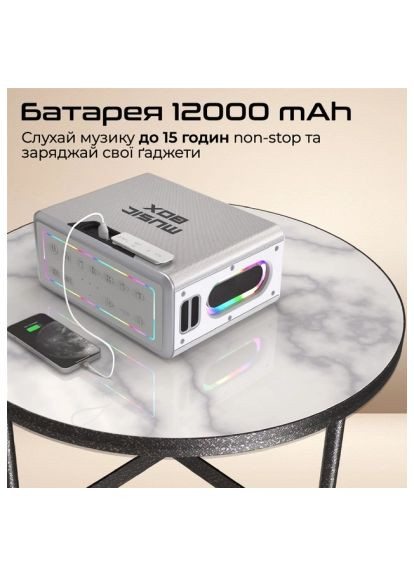Акустическая система (musicbox.silver) HiFuture MusicBox 100W Silver (366154590)