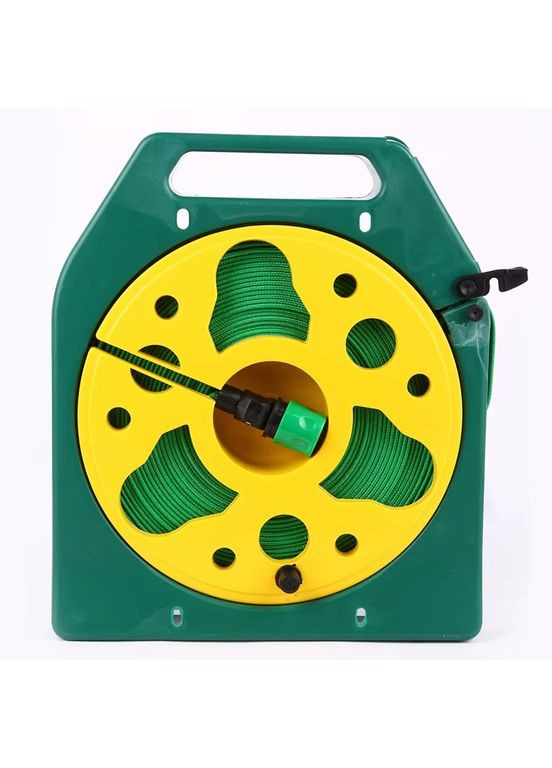 Поливальний шланг у котушці 20 м садовий комплект шланг та пістолет-розпилювач з 7 режимами (SD294) No Brand (361161923)