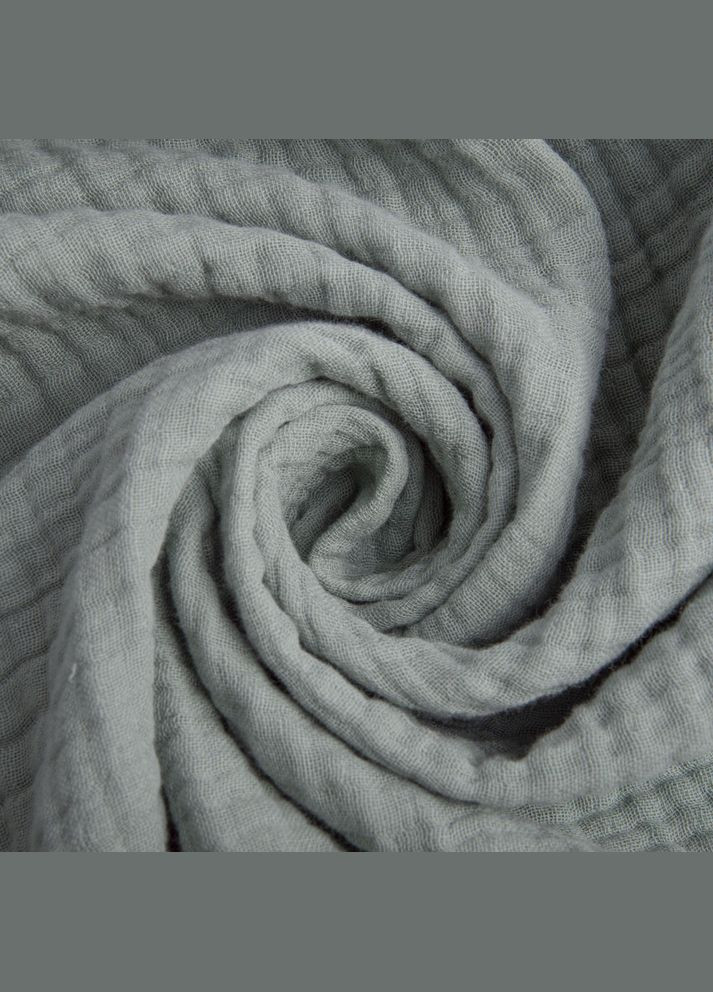 Тканина бавовняна платтяна Муслін 250 см, 210 г/м2 4 шарова для суконь, блузок, спідниць, халатів і костюмів полин IDEIA (306459524)