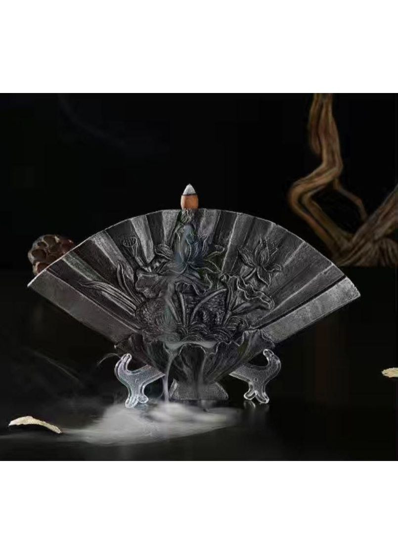 Аромодифузор керамічний для пахощів рідкого диму "Віяло" No Brand (295012597)