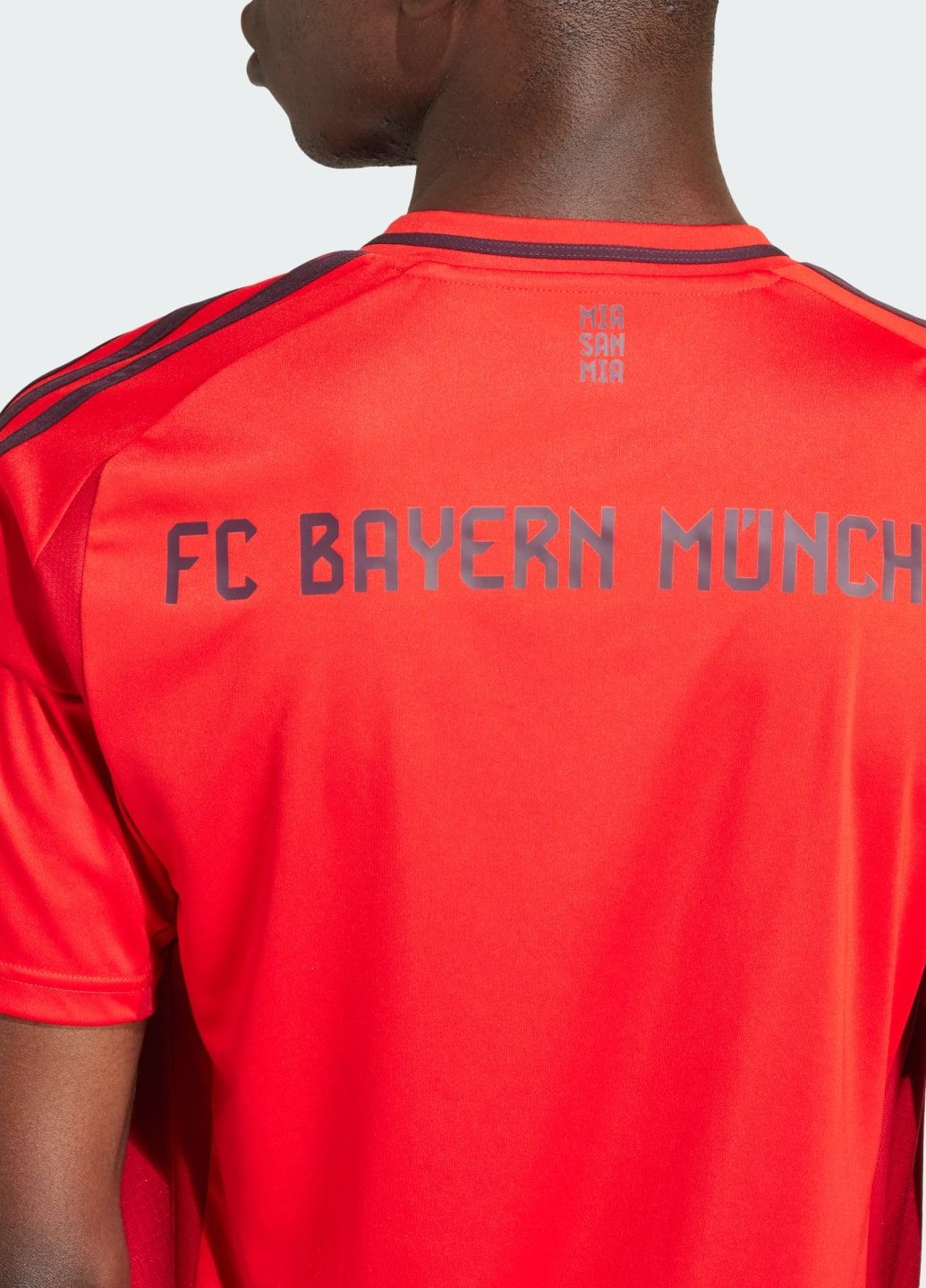 Футболка FC Bayern 24/25 Home adidas логотип червоний спортивні