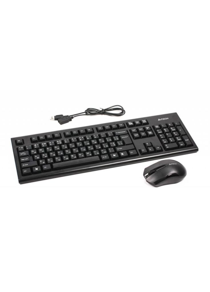 Комплект (клавіатура + миша) A4-Tech 3000N USB V-TRACK A4Tech (339084378)