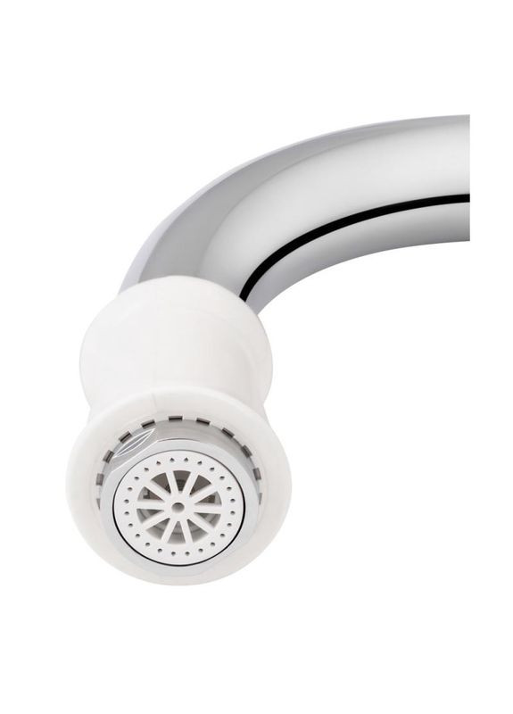 Акційний набір Warm (4+1): Проточний кран-водонагрівач кухонний (95 00 058) White / Chrome LIDZ (315632742)