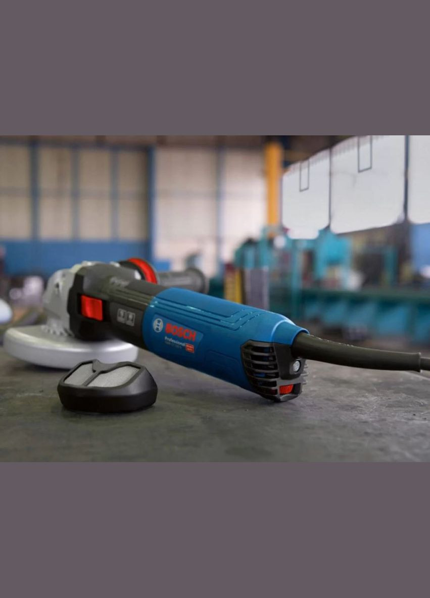 Кутова шліфувальна машина GWS 17-125 S Professional (1700 Вт, 125 мм) болгарка мережева (26198) Bosch (337149911)