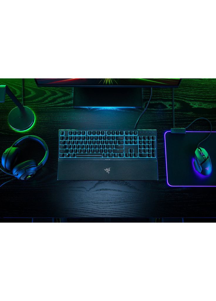 Клавіатура (m318950) Razer Ornata V3 X USB UA Black (369017381)