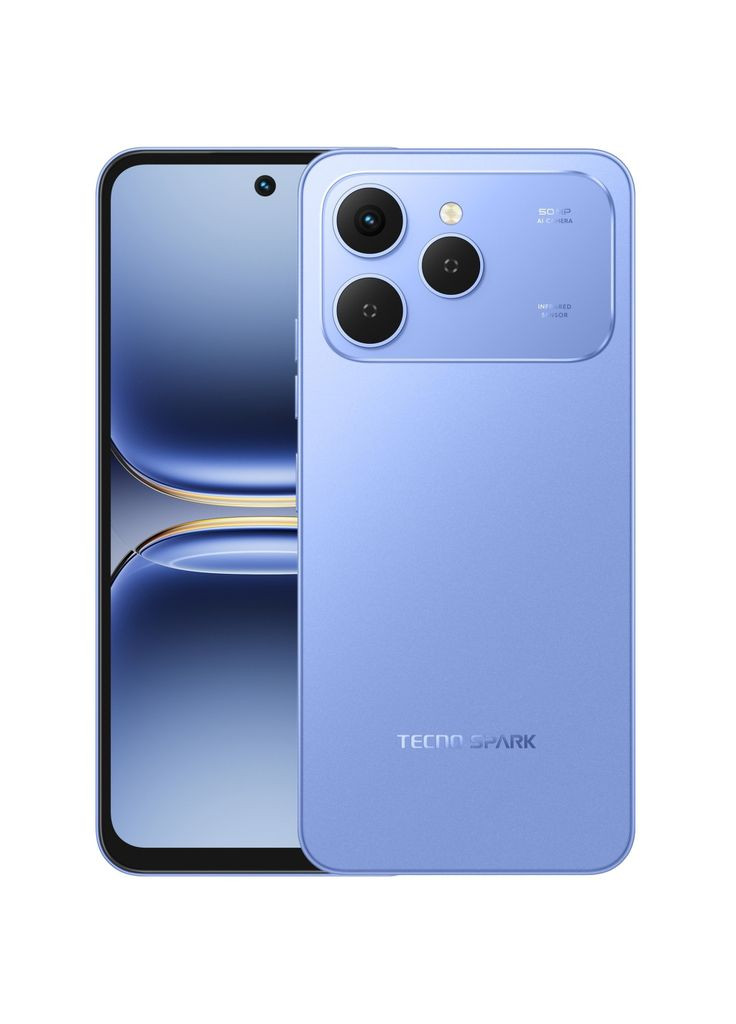 Мобільний телефон (m481839) Tecno Spark 40 8/256Gb Mirage Blue (367066583)