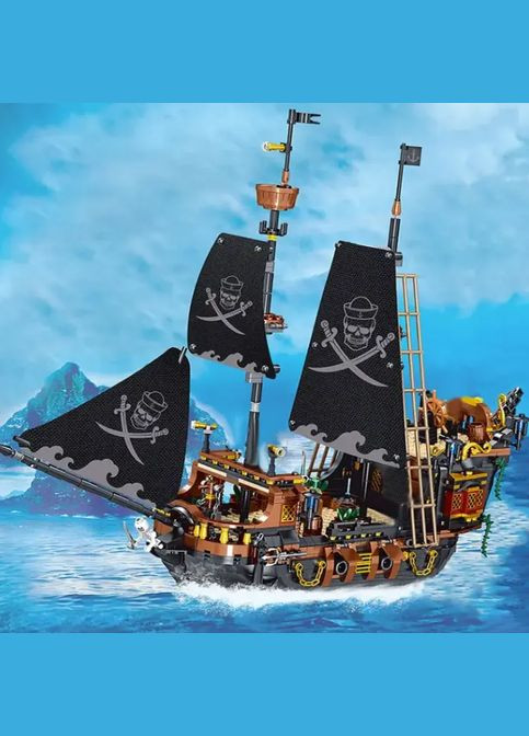 Конструктор Піратський Корабель Pirates' ship 1328 деталей. No Brand (292866359)