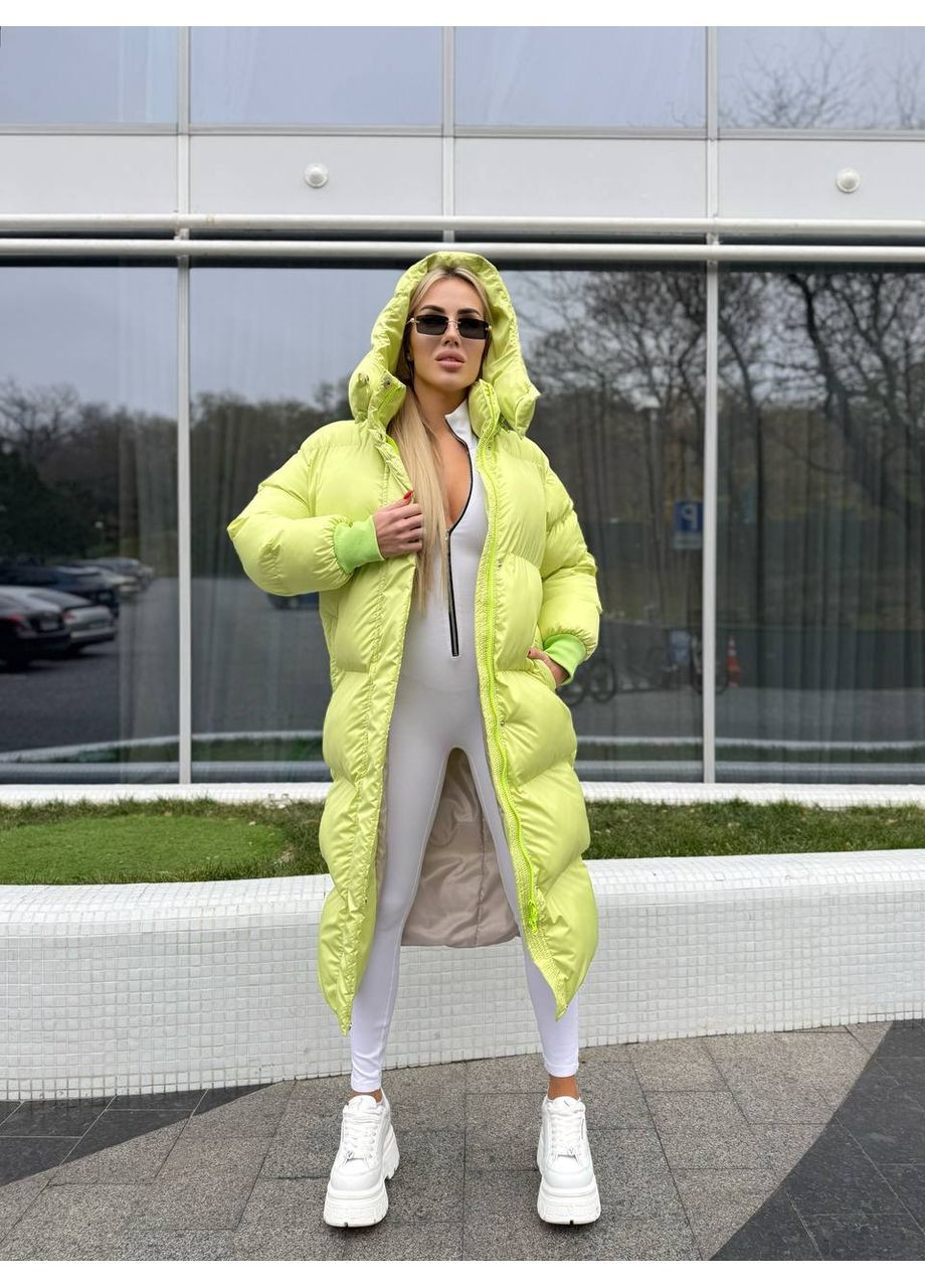 Лайм демисезонный Пуховик Style Point