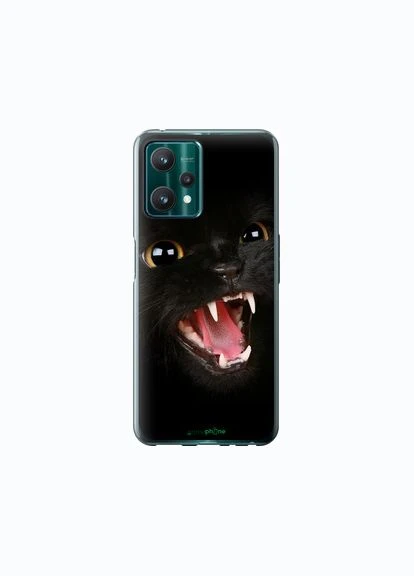 Чехол на Realme 9 Pro Чёрная кошка "932u-2595-2448" Endorphone (380372330)