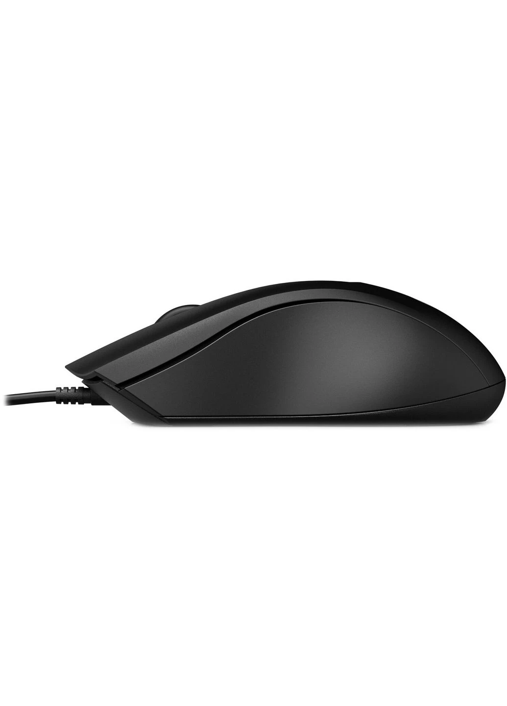 Мышь проводная HP 100 USB, черная Hewlett Packard (396687471)