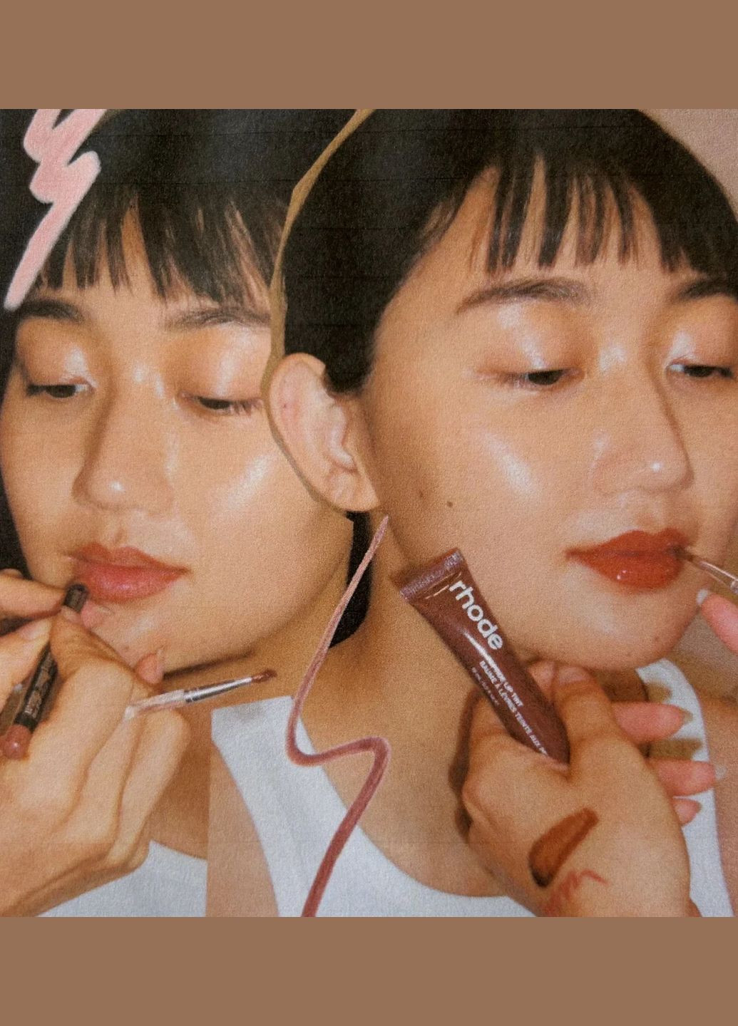 Пептидний бальзам для губ у відтінку Espresso / Espresso peptide lip tint от Skin, Hailey Bieber Rhode (297056727)