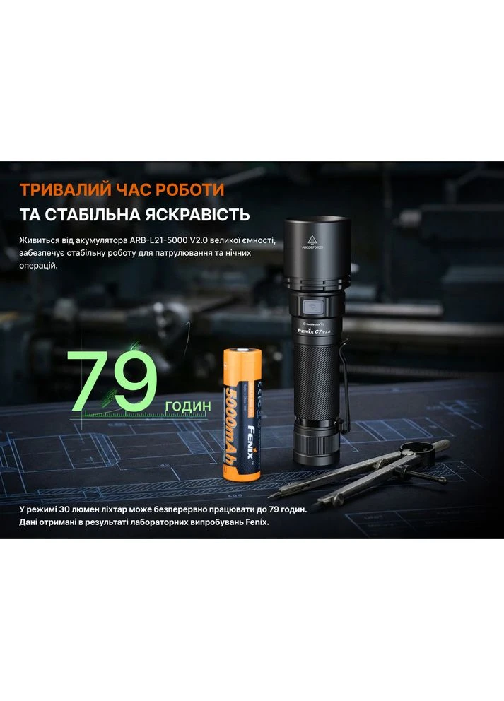 Ліхтар ручний C7 V.2.0 Fenix (396396306)