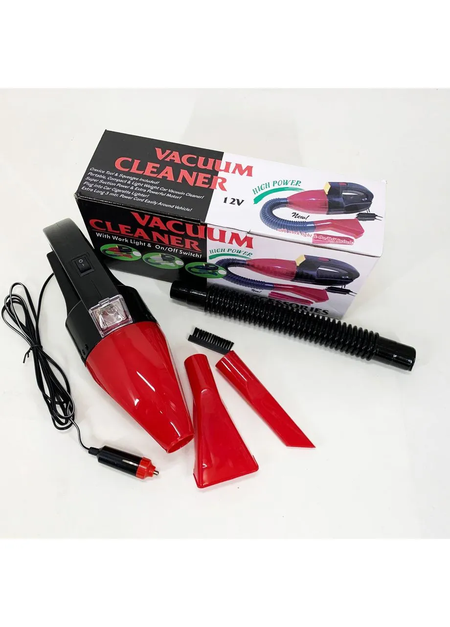 Пилосос для авто Car vacuum cleaner, портативний автомобільний пилосос, маленький пилосос для машини No Brand (404992564)