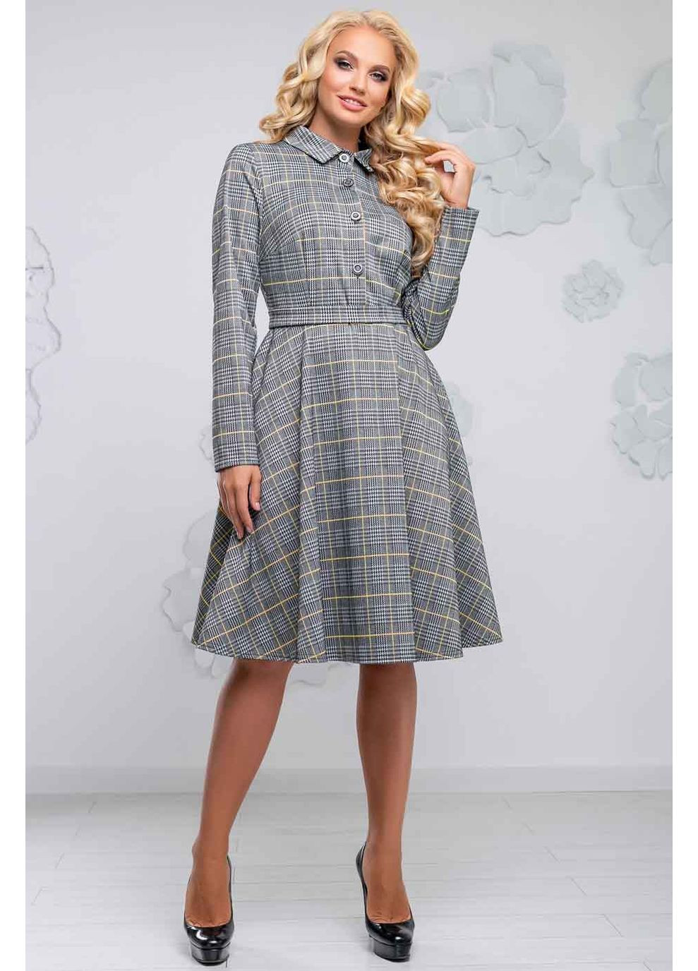 Серое платье 1024.2810 Seventeen