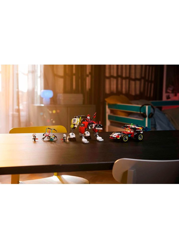 Конструктор DREAMZzz Робот-тигр Купера та Хот-род авто Зеро (71497) Lego (322913667)