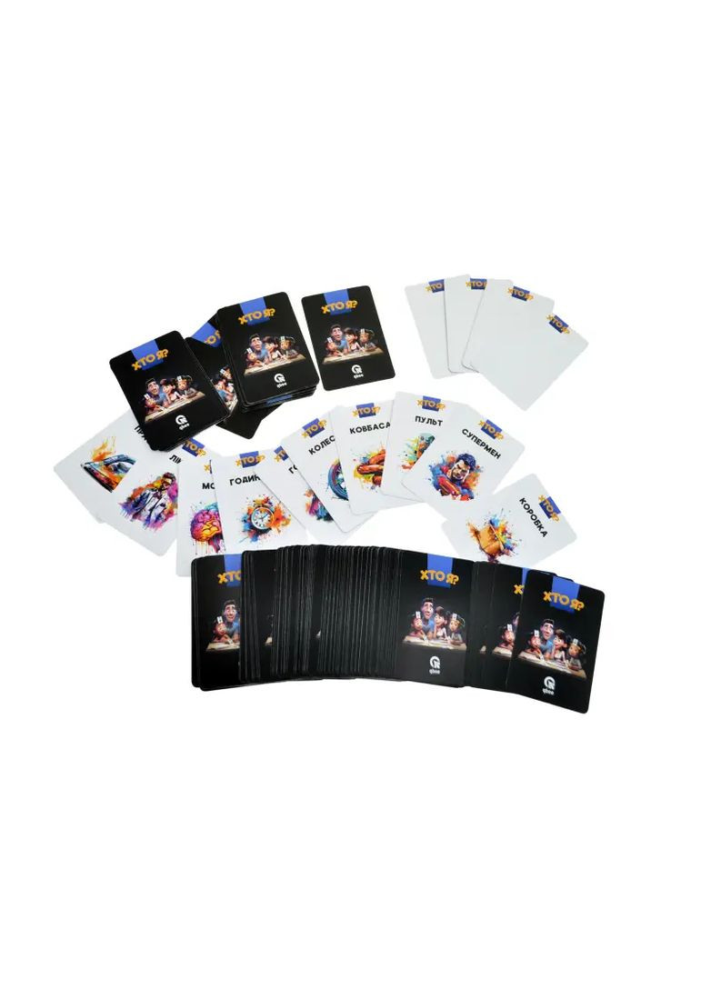 Настольная игра Кто Я? для компании из картона от 9 лет в ассортименте QB700-001 qbee Нас5164 (370651891)