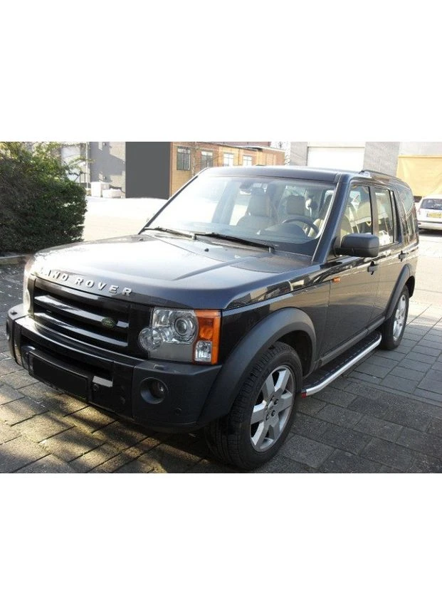 Бокові пороги Fullmond (2 шт, алюм.) для Land Rover Discovery III 2004-2009 рр Erkul (390724520)