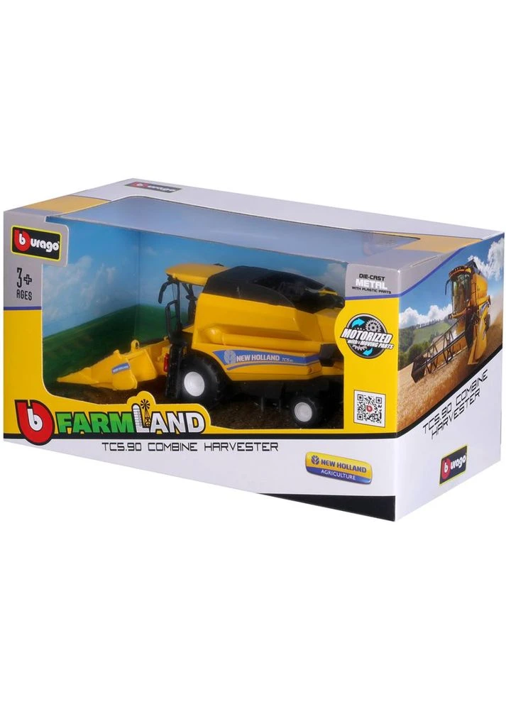 Модель New Holland Зерноуборочный комбайн TC5 90 (18-31722) Bburago (323111002)