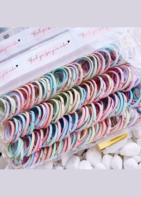 Набор резинок для волос Color 6 11683 8 шт/уп Fashion (364764169)