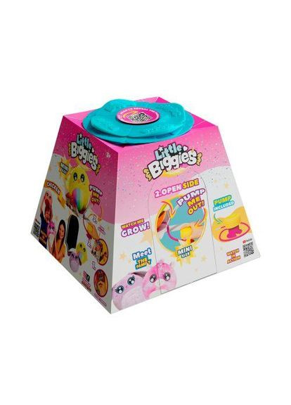 Ігровий набір серії "Little Foodies" W2 - ПОЛУНИЦЯ (надувна іграшка, насос) Biggies (369475100)