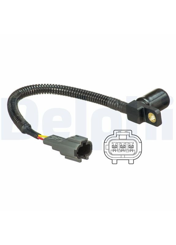 Датчик обертів колінвалу SUZUKI GRAND VITARA II (JT,...) - 2.0 (TD54, JB420) (2005.04->) (DL SS11481) Delphi (354334492)