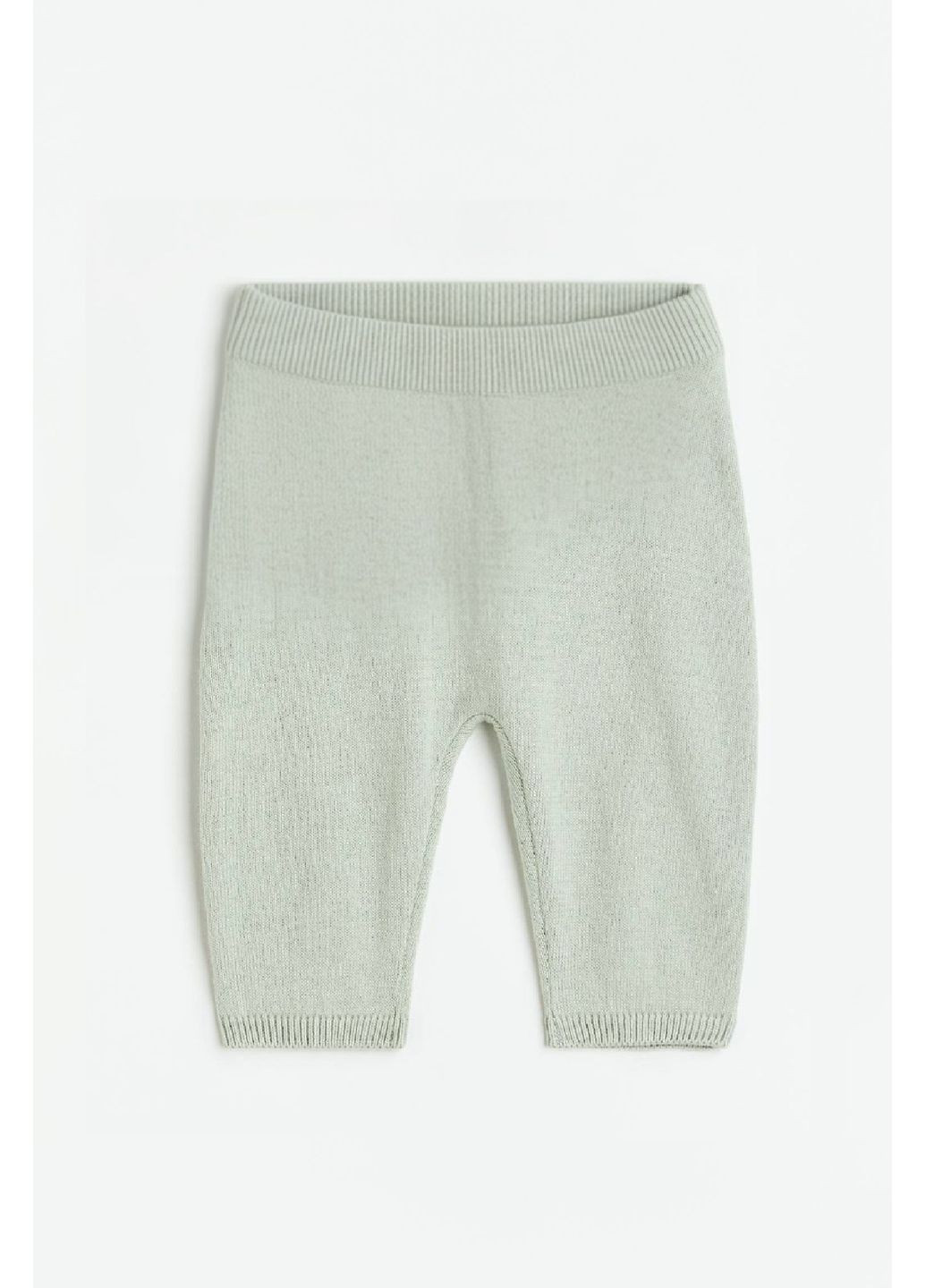 Светло-бирюзовые кэжуал демисезонные зауженные брюки H&M