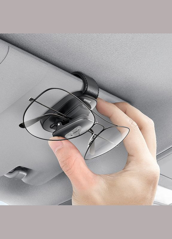 Автомобильный держатель для очков Platinum Vehicle Eyewear Clip (clamping type) ACYJNB01 Baseus (279554122)